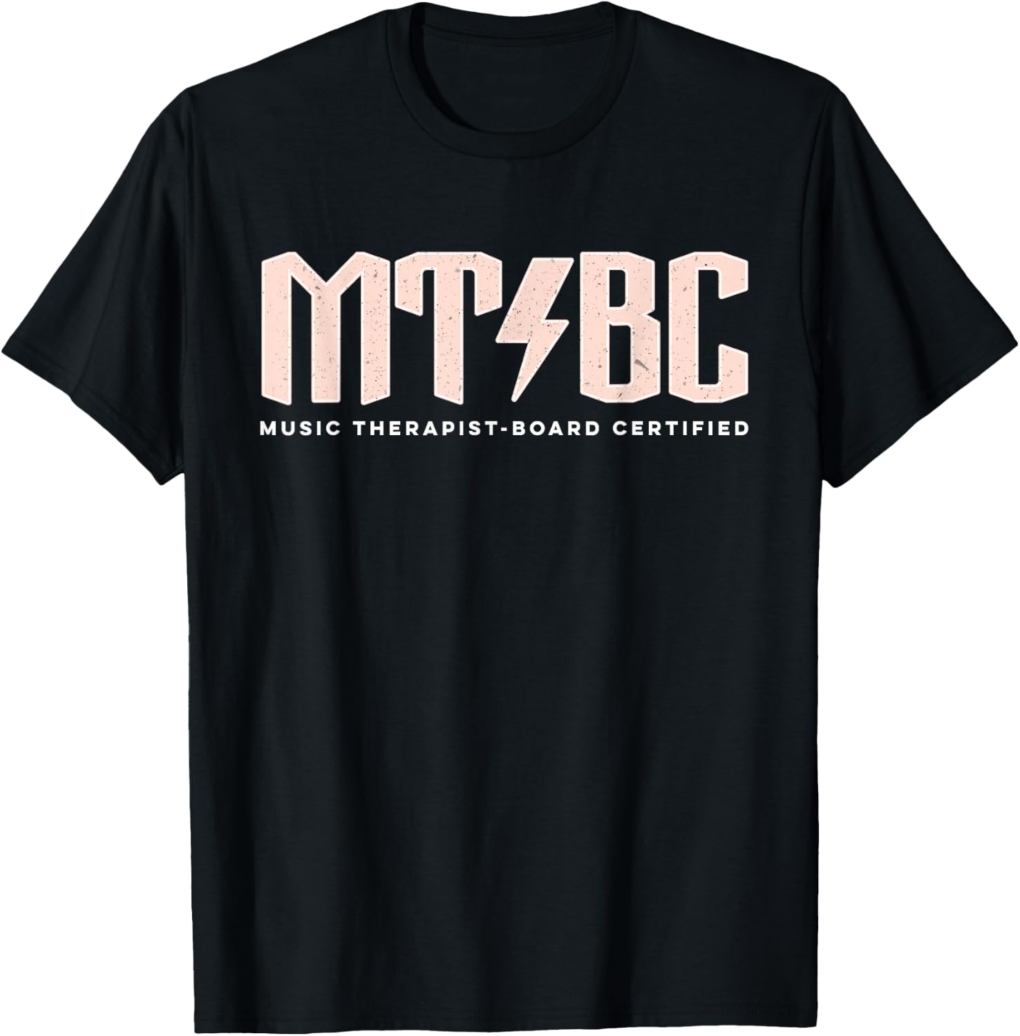 MT-BC: Music Therapist-Board Certified funny Music Therapist T-Shirt - T-Shirt | Black