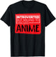 Funny Anime Japanese Animation Lovers Pun Quote Men Women Small T-Shirt - T-Shirt | Black