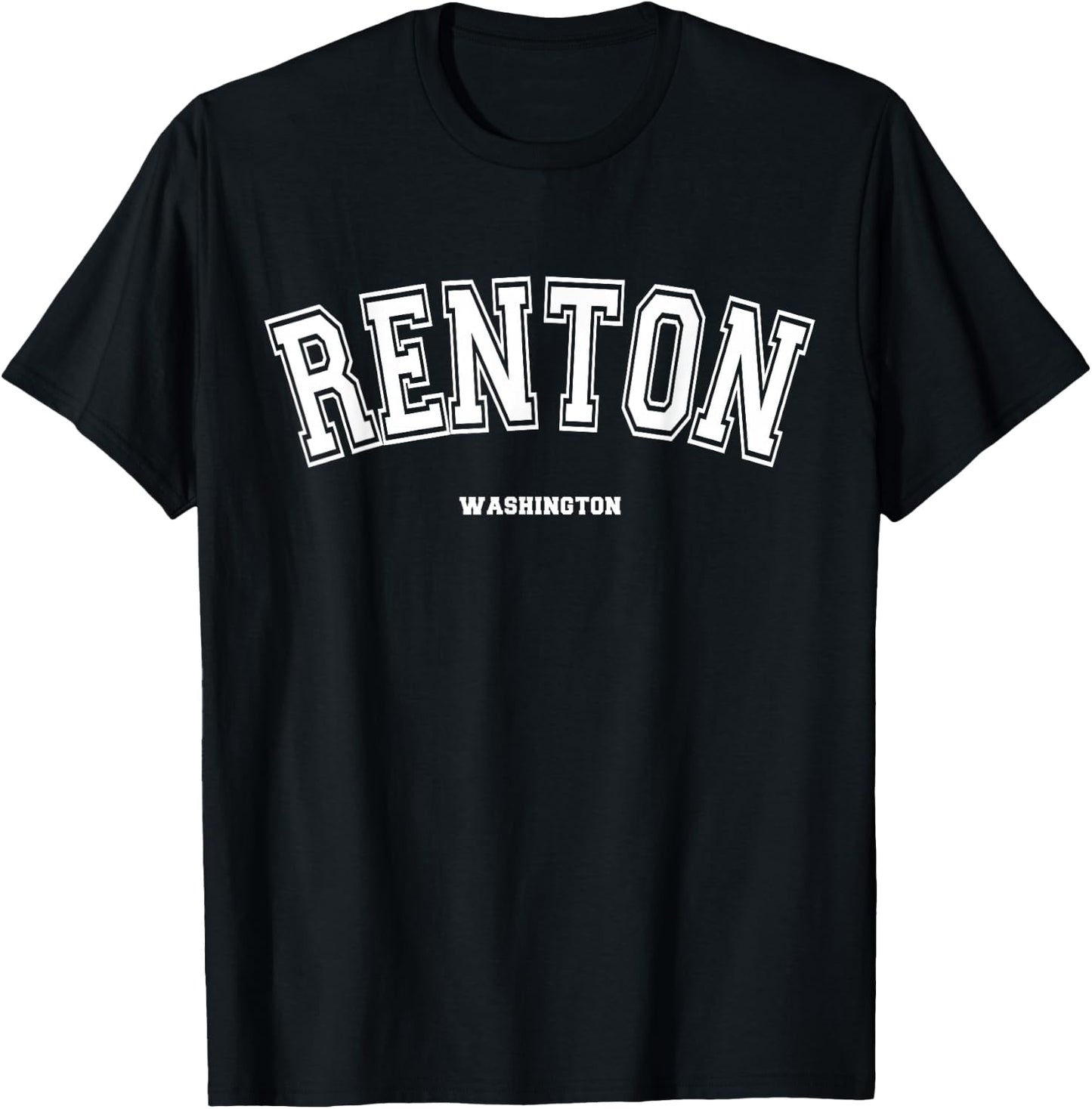 Renton Washington T-Shirt - T-Shirt | Black