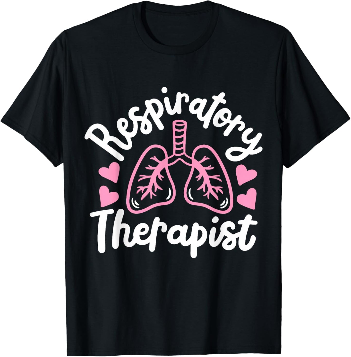 RT Squad Co. Respiratory Therapist RT Registered T-Shirt - T-Shirt | Black