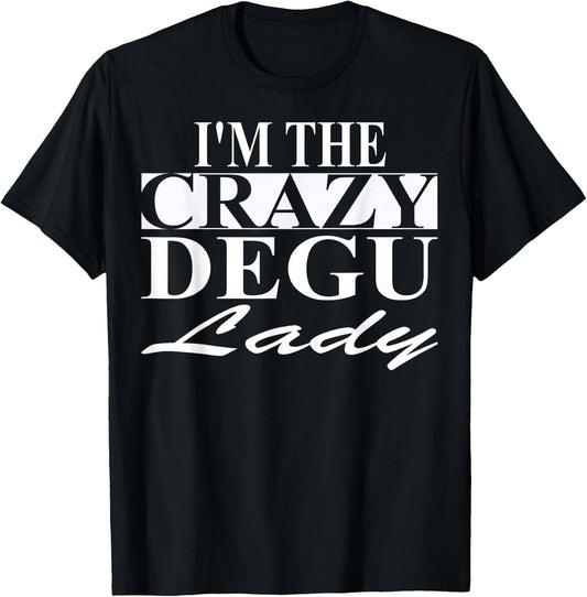 Degu Mom Apparel | Funny Best Moms Design T-Shirt - T-Shirt | Black