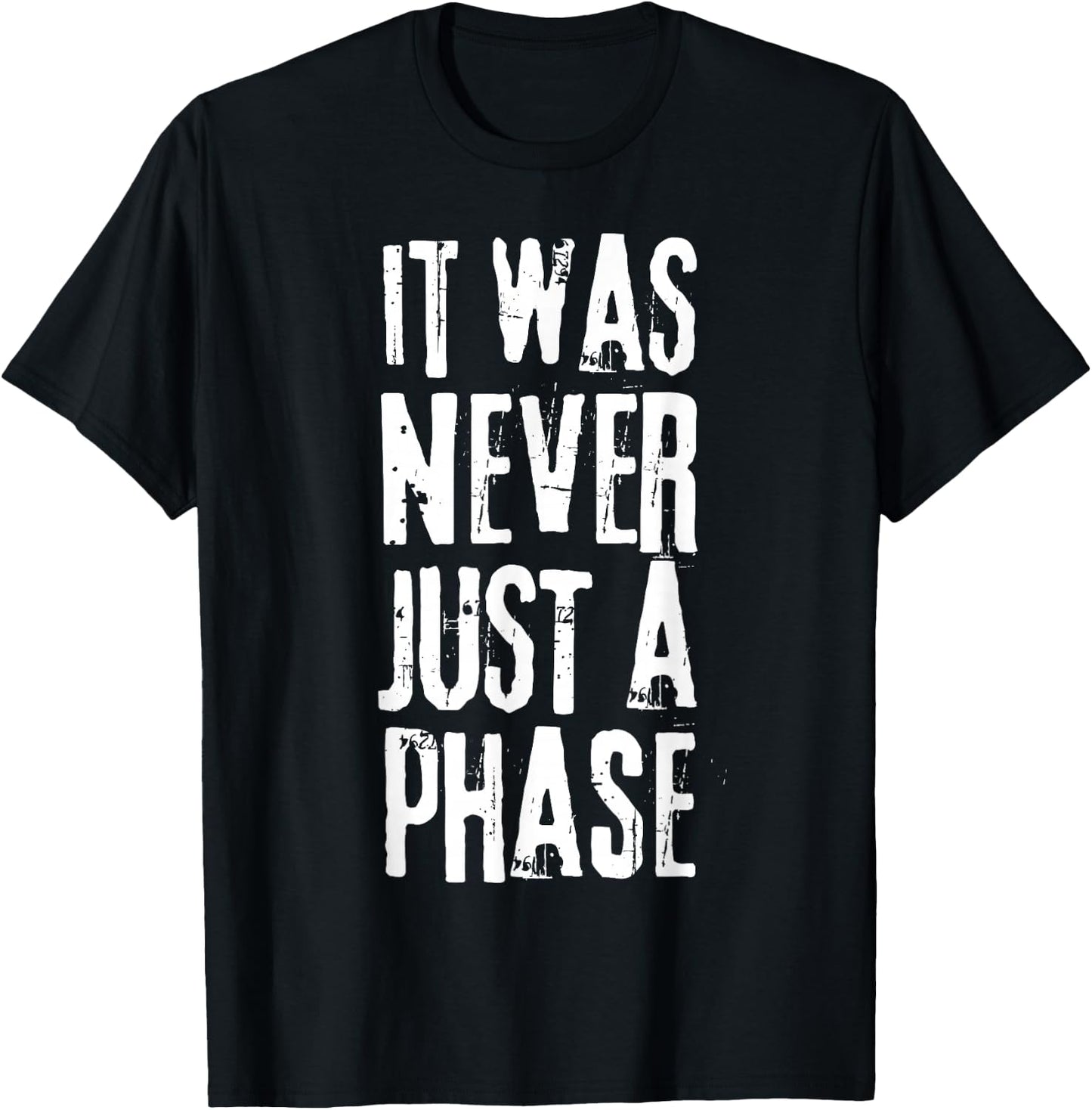 It Was Never Just A Phase It's A Lifestyle - Elder Still Emo T-Shirt - T-Shirt | Black