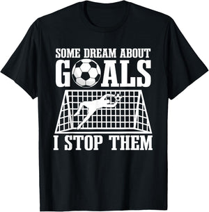 Goalie Soccer Player Goalkeeper Team Keeper Sport Goaltender T-Shirt - T-Shirt | Black
