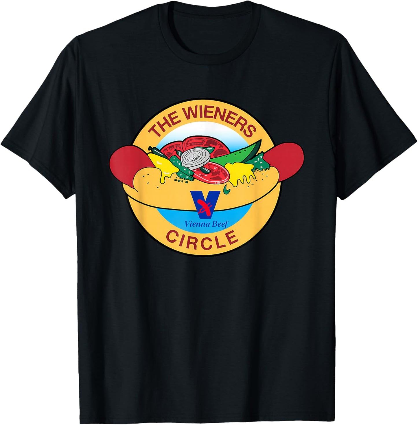 The Wieners Vienna Beef Circle Apparel T-Shirt - T-Shirt | Black