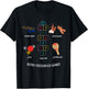 Vintage Childhood Outdoor Games Double Dutch Hopscotch Jacks T-Shirt - T-Shirt | Black