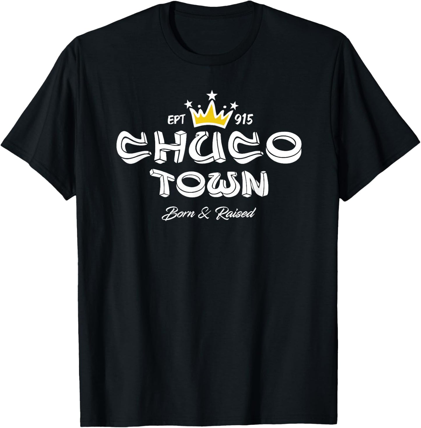 El Paso Chuco Town 915 EPT T-Shirt - T-Shirt | Black