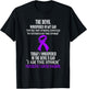 I Am The Storm Pancreatic Cancer Awareness Warrior T-Shirt - T-Shirt | Black