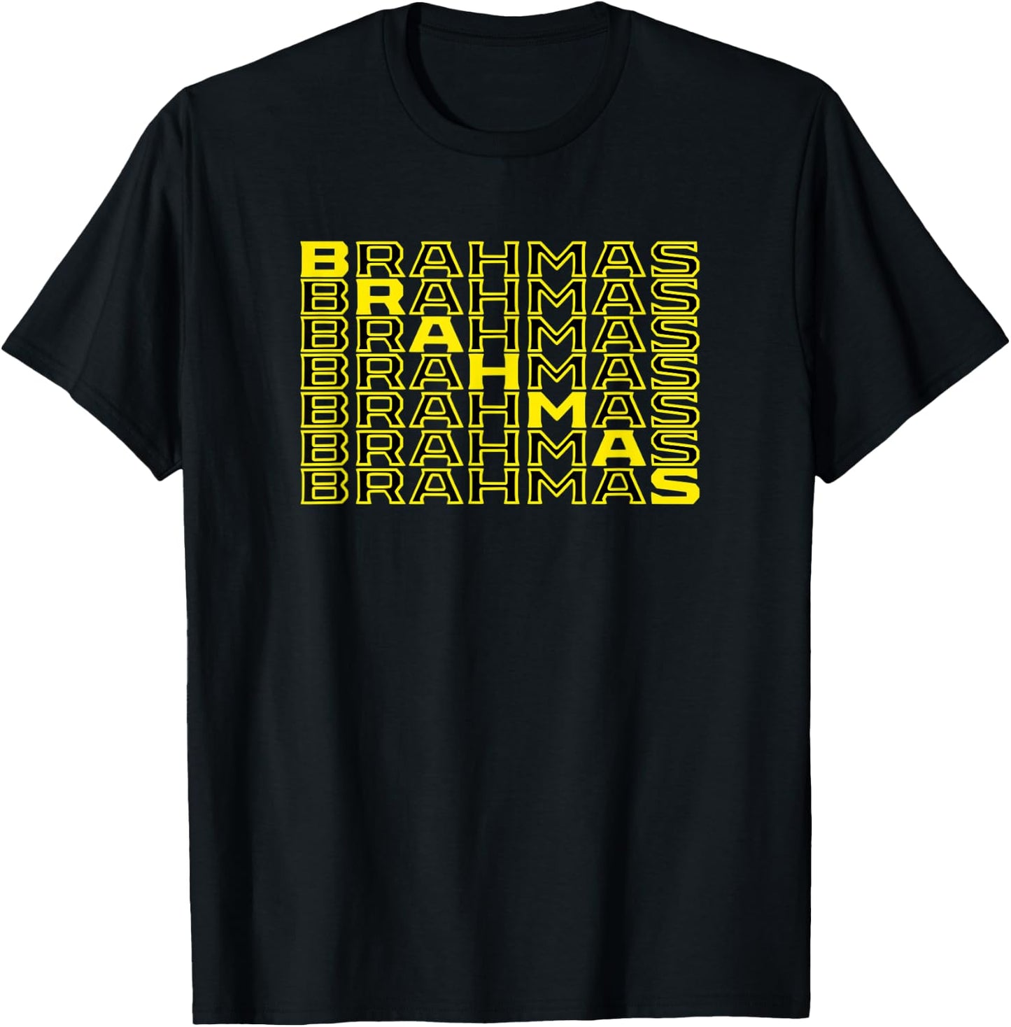 Brahmas San Antonio Football Tailgate T-Shirt - T-Shirt | Black