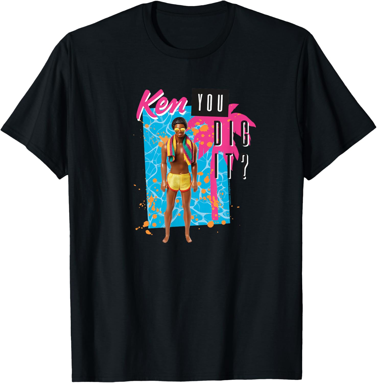 Barbie - Ken, find it? T-Shirt - T-Shirt | Black