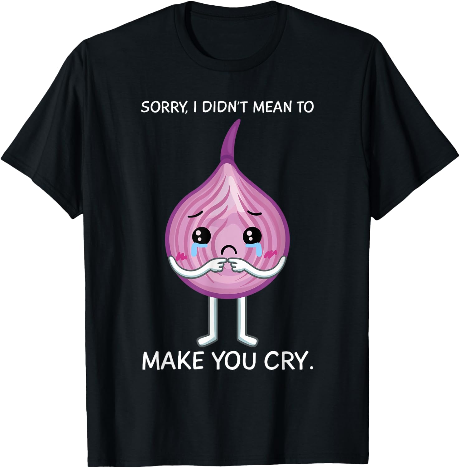 Onion Shallot Vegeterian Bulb Farmer Gardener Vegan T-Shirt - T-Shirt | Black