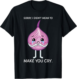 Onion Shallot Vegeterian Bulb Farmer Gardener Vegan T-Shirt - T-Shirt | Black