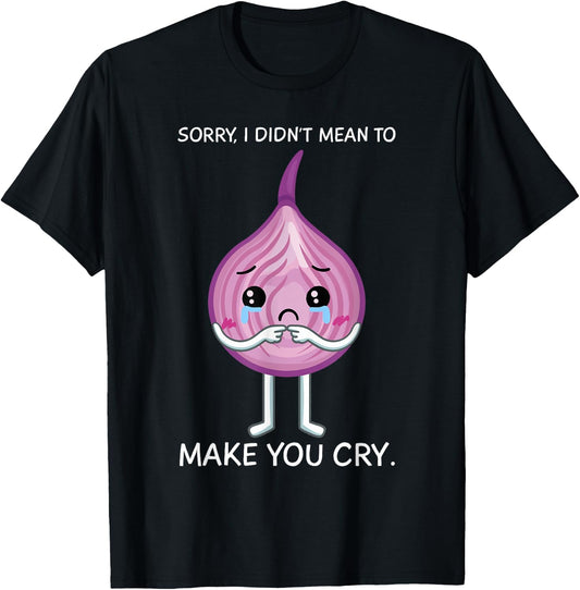 Onion Shallot Vegeterian Bulb Farmer Gardener Vegan T-Shirt - T-Shirt | Black