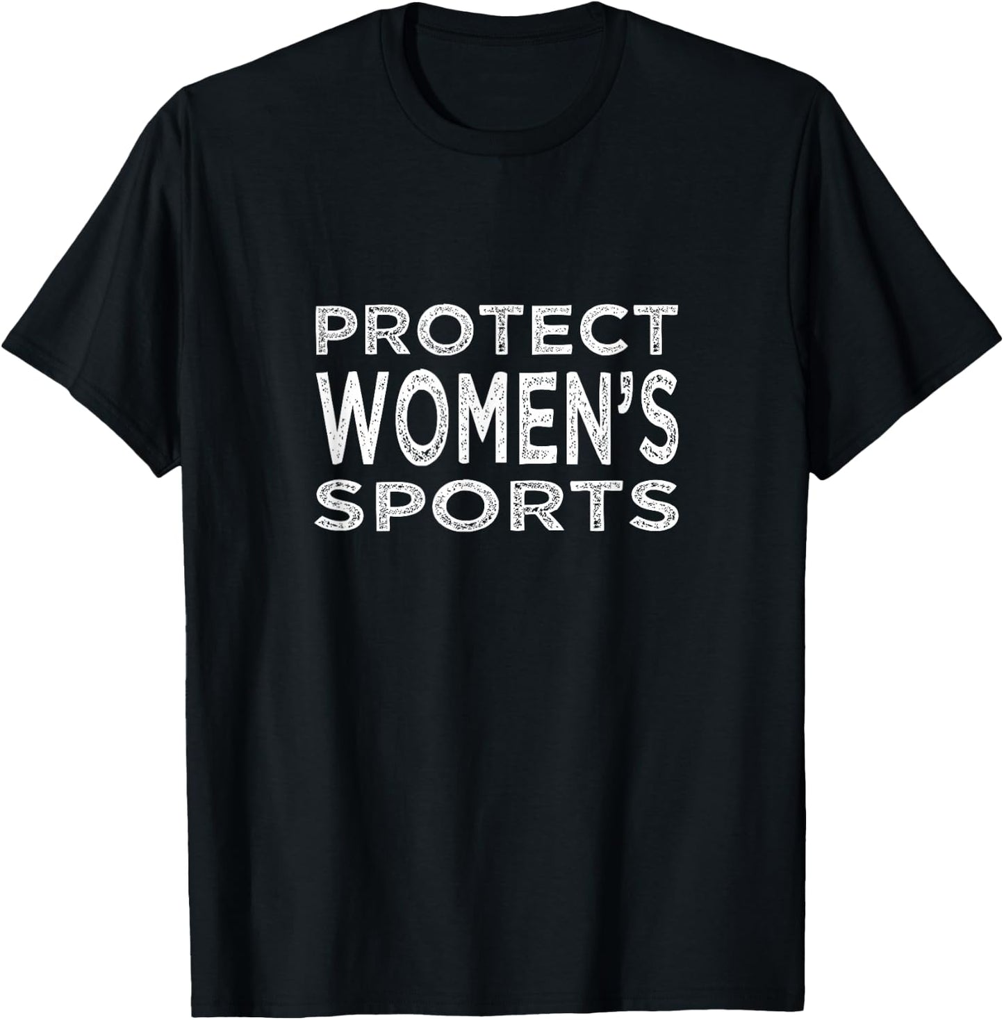 Protect Women's Sports Save Title IX High School College T-Shirt - T-Shirt | Black