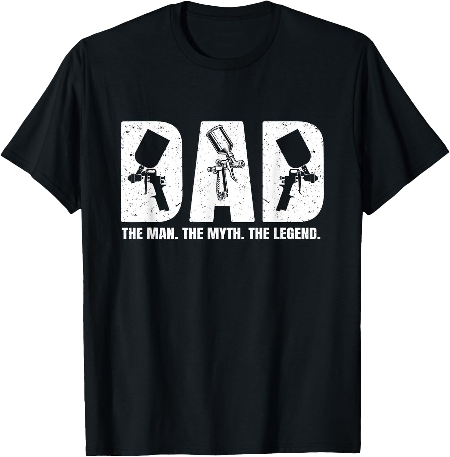 Autobody Painter Automotive Painter Dad Auto Body Painter T-Shirt - T-Shirt | Black