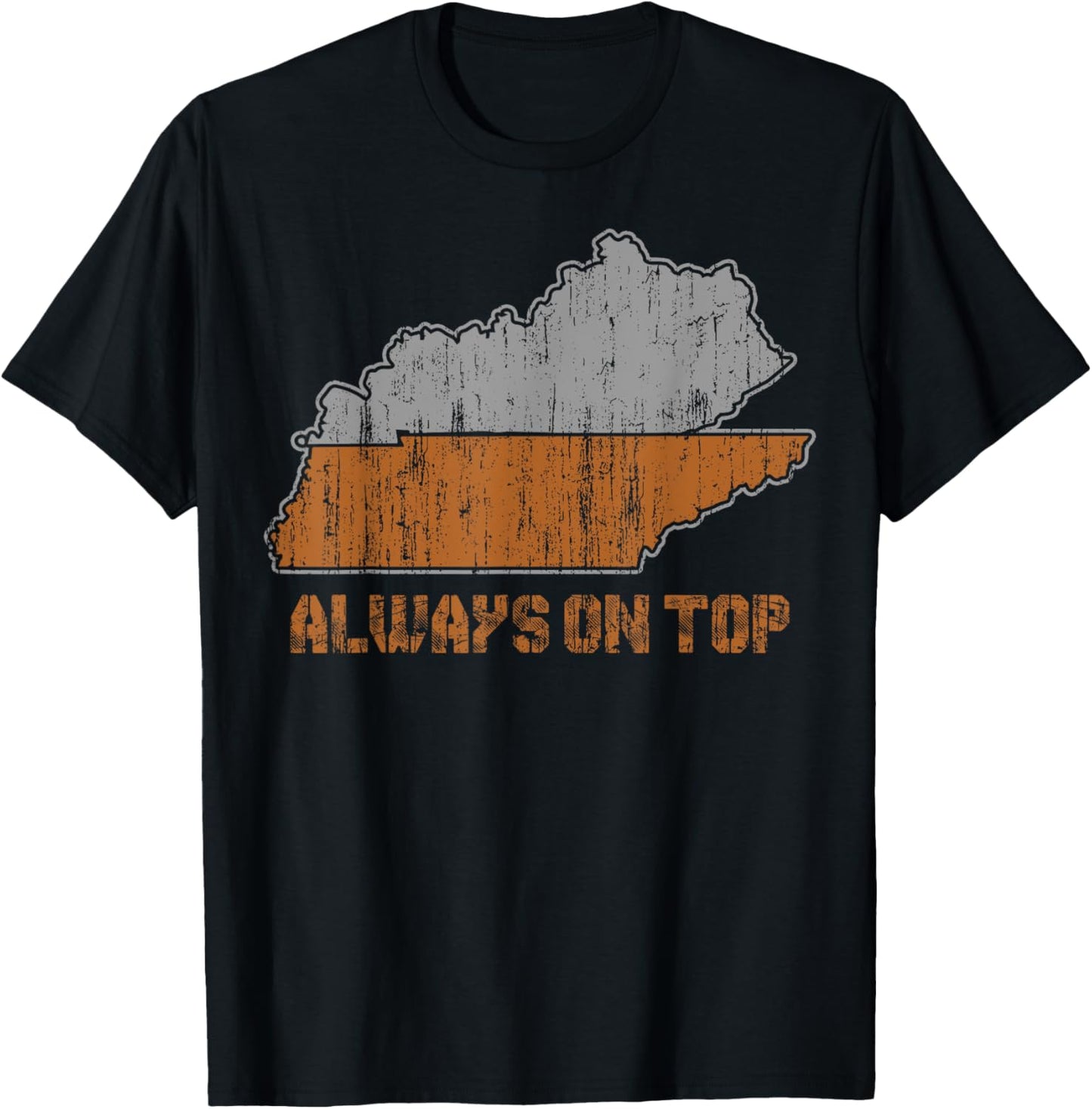 Always on top Kentucky Tennessee T-Shirt - T-Shirt | Black