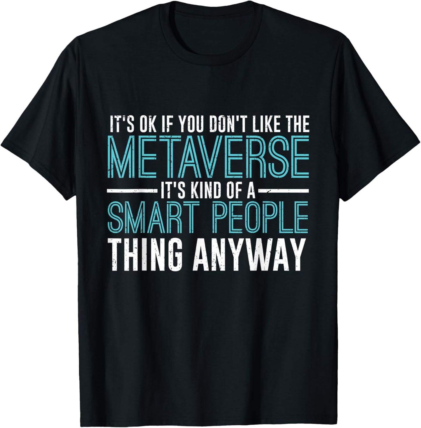 Virtual Reality Metaverse T-Shirt - T-Shirt | Black