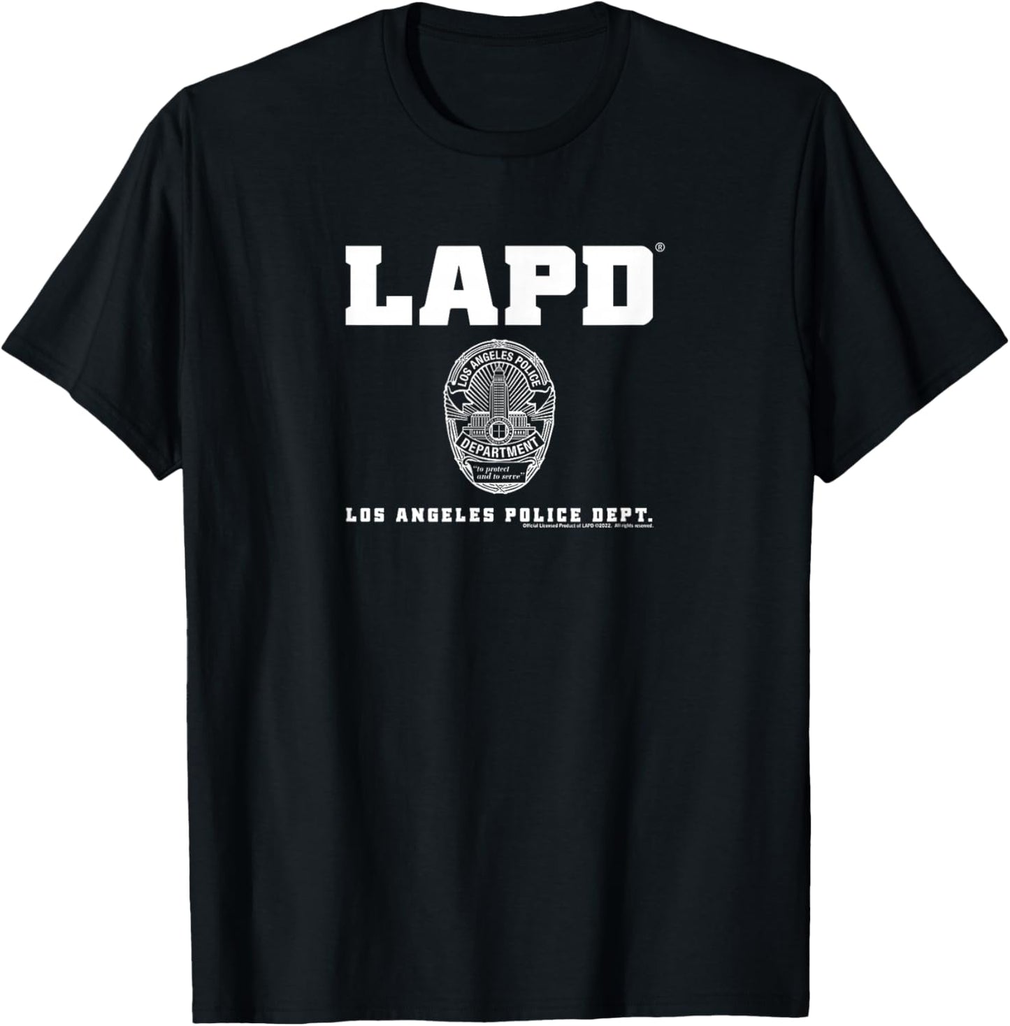 LAPD Badge T-Shirt - T-Shirt | Black