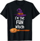 I'm the Fun Witch Halloween Matching Group Costume T-Shirt - T-Shirt | Black