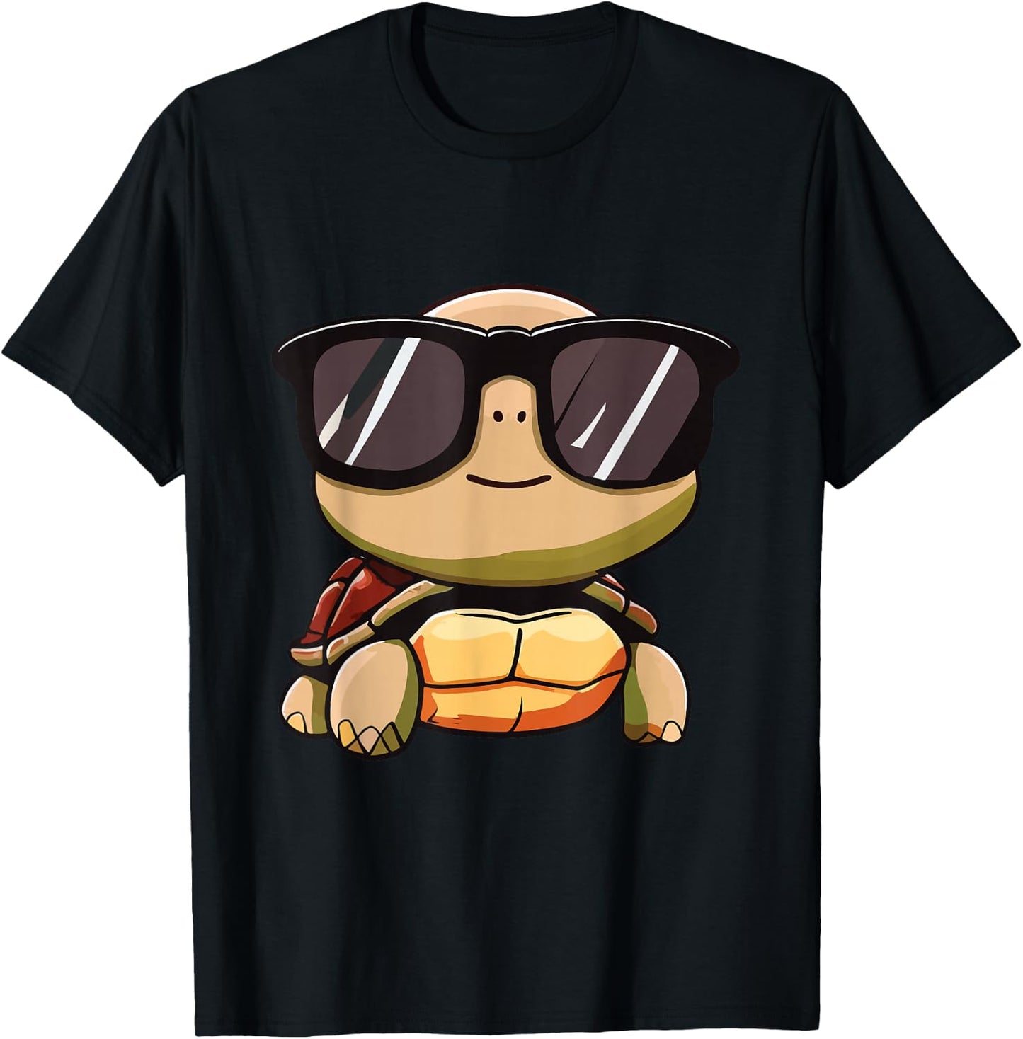 Halloween 2024 Cute Turtle Costume Sunglasses For Kids T-Shirt - T-Shirt | Black