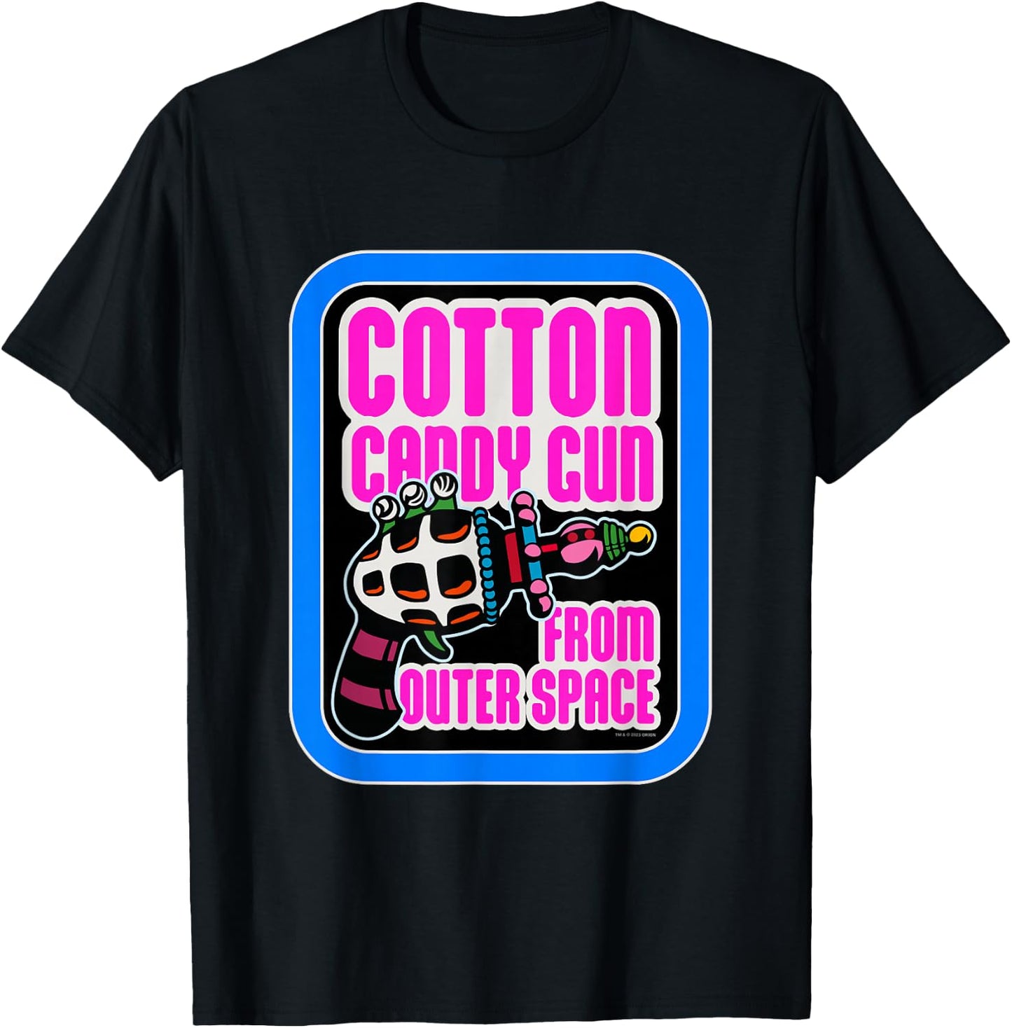 Killer Klowns from Outer Space Cotton Candy Gun T-Shirt - T-Shirt | Black
