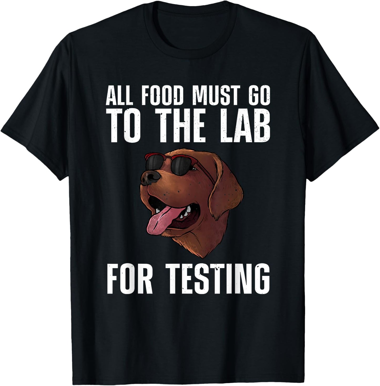 Cool Labrador Design Women Labrador Retriever Lover T-Shirt - T-Shirt | Black
