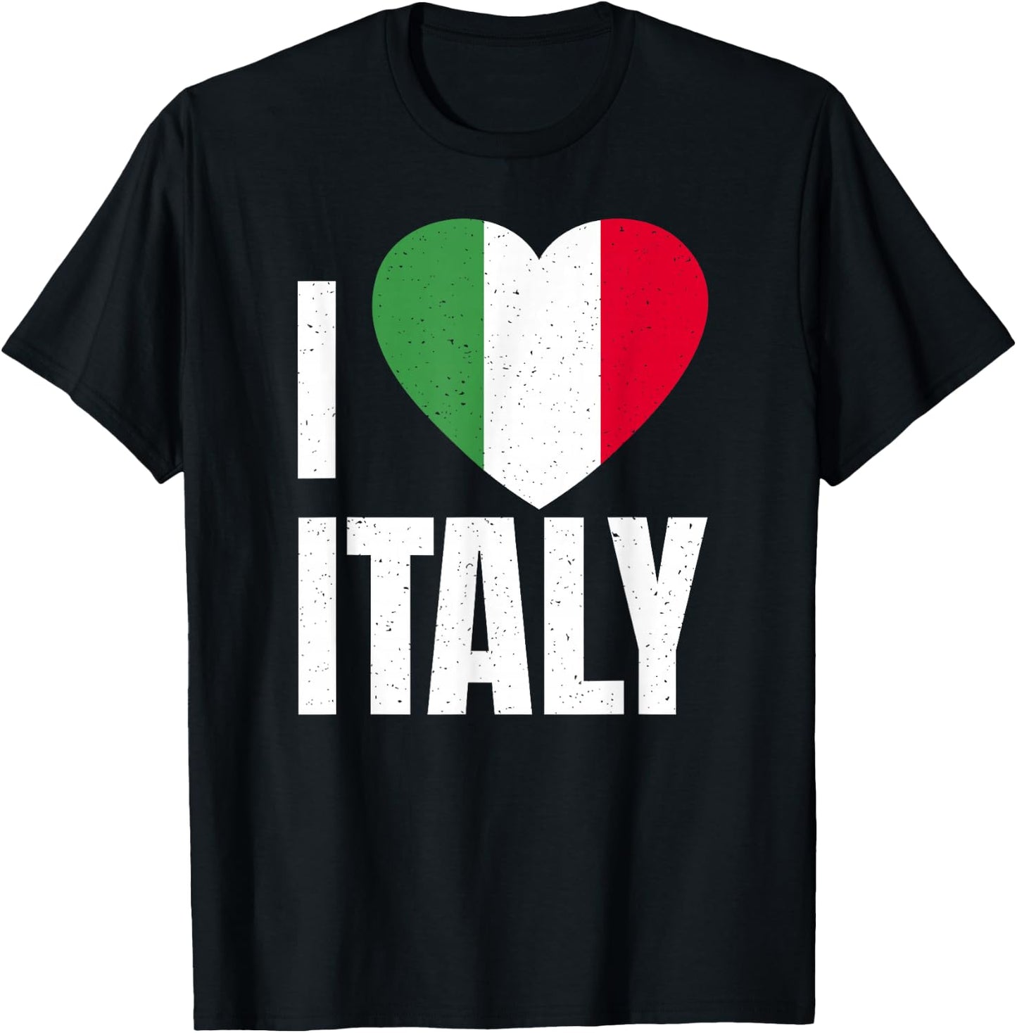 I love Italy T-Shirt - T-Shirt | Black