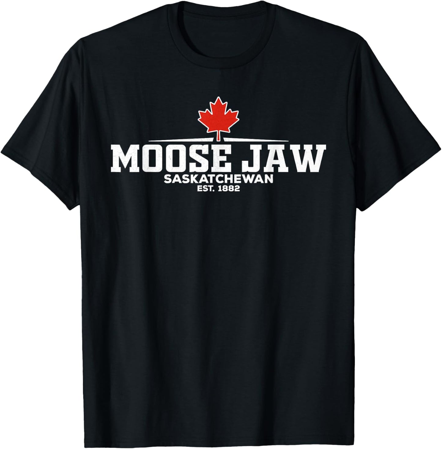 Moose Jaw Canada T-Shirt - T-Shirt | Black