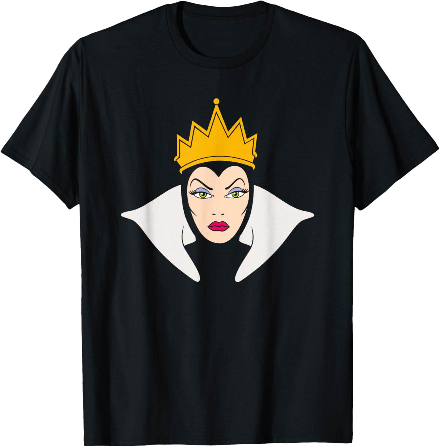 Disney Villains The Evil Queen Big Villain Energy Portrait T-Shirt - T-Shirt | Black