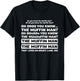 Funny do you know the muffin man T-Shirt - T-Shirt | Black