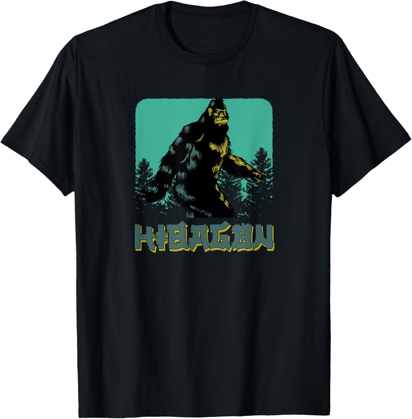 Hibagon - Japanese Bigfoot T-Shirt - T-Shirt | Black