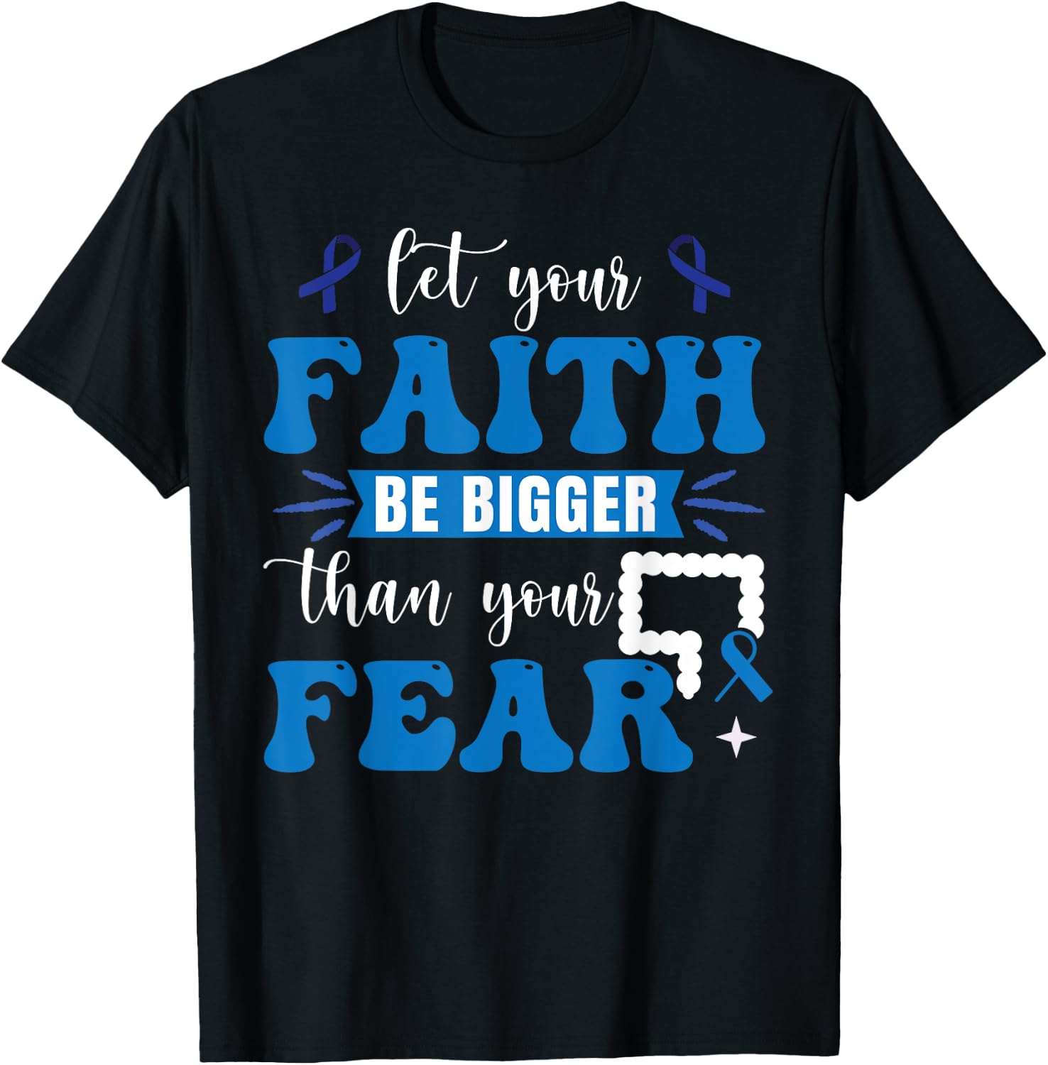 Colon Cancer Survivor T-Shirt - T-Shirt | Black