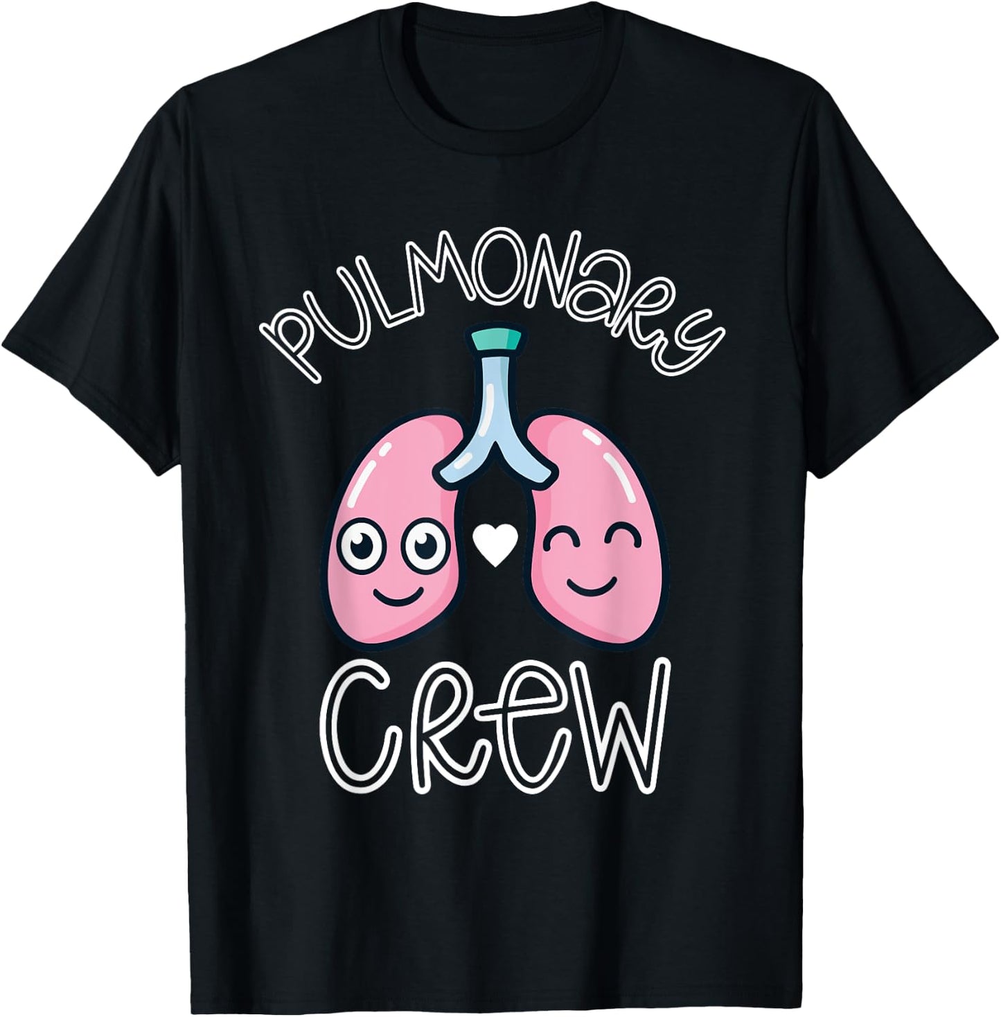 Pulmonary Nurse Crew Respiratory Lungs RT RN Therapy Week T-Shirt - T-Shirt | Black