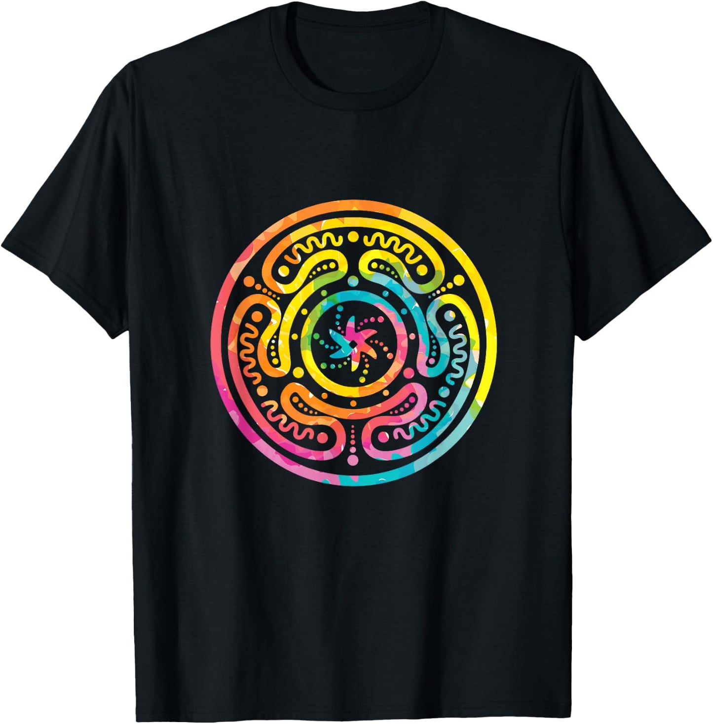 Hecate Wheel Goddess Symbol Magical Spiritual T-Shirt - T-Shirt | Black