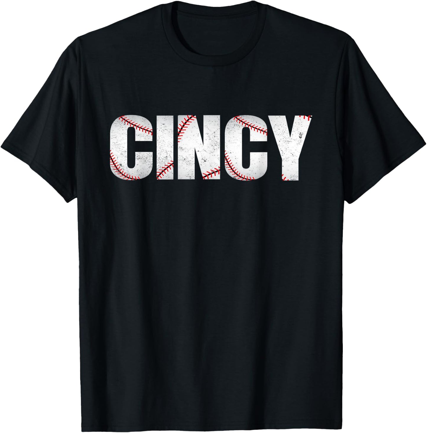 Cincy OH Queens Chip City Vintage Classic Cincinnati T-Shirt - T-Shirt | Black
