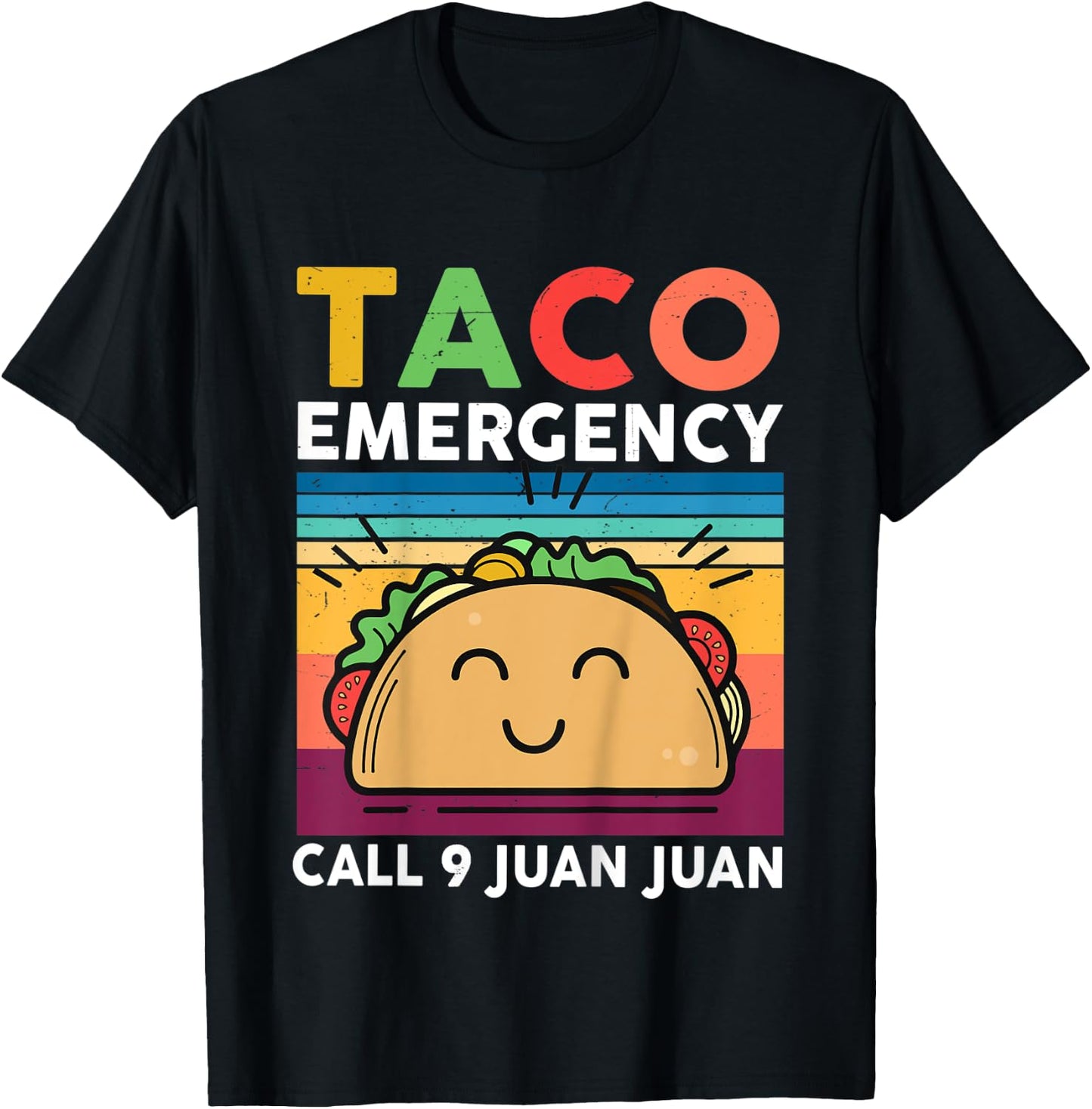 Kids Cinco De Mayo Taco Emergency Call 9 Juan Juan Fiesta Toddler T-Shirt - T-Shirt | Black