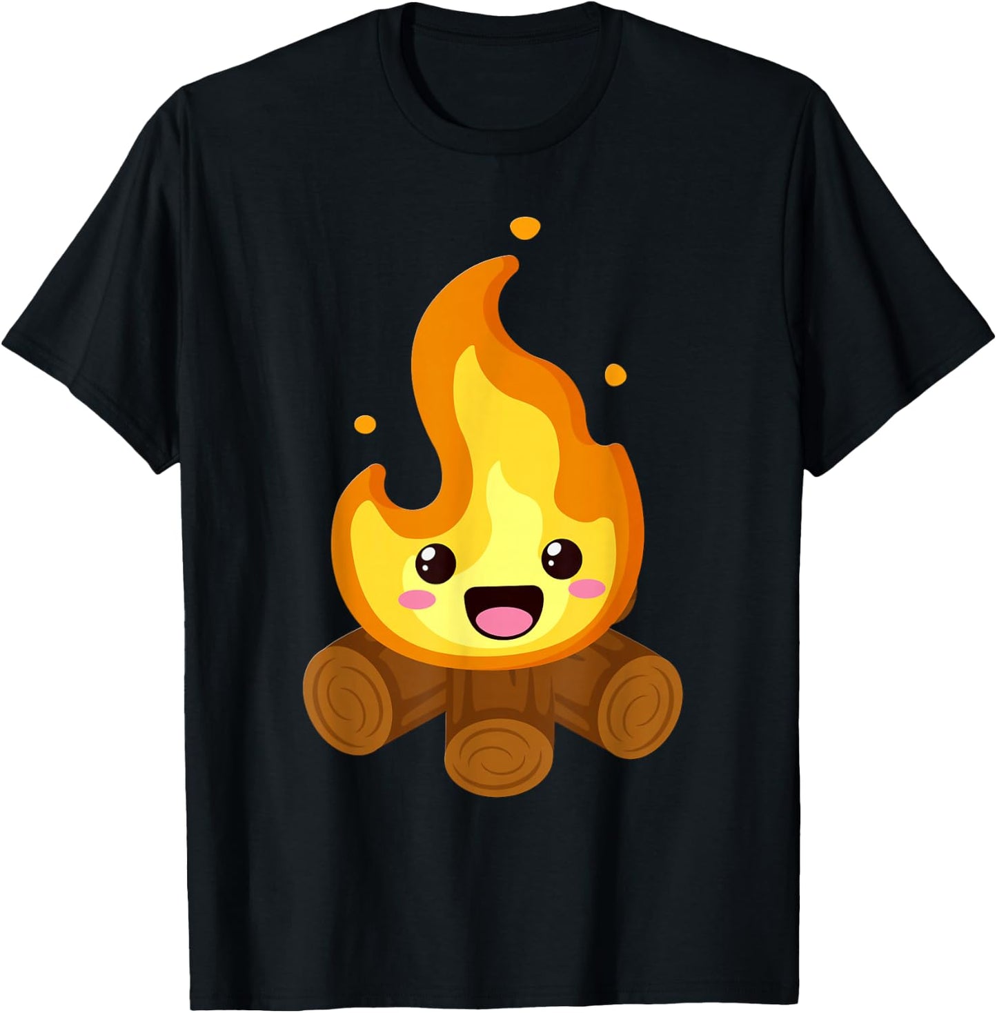 Kawaii Halloween Group Costume Party S'Mores Campfire Smore T-Shirt - T-Shirt | Black