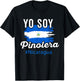 Nicaragua Flag Camiseta Nicaraguan Women Mujer Pinolera T-Shirt - T-Shirt | Black