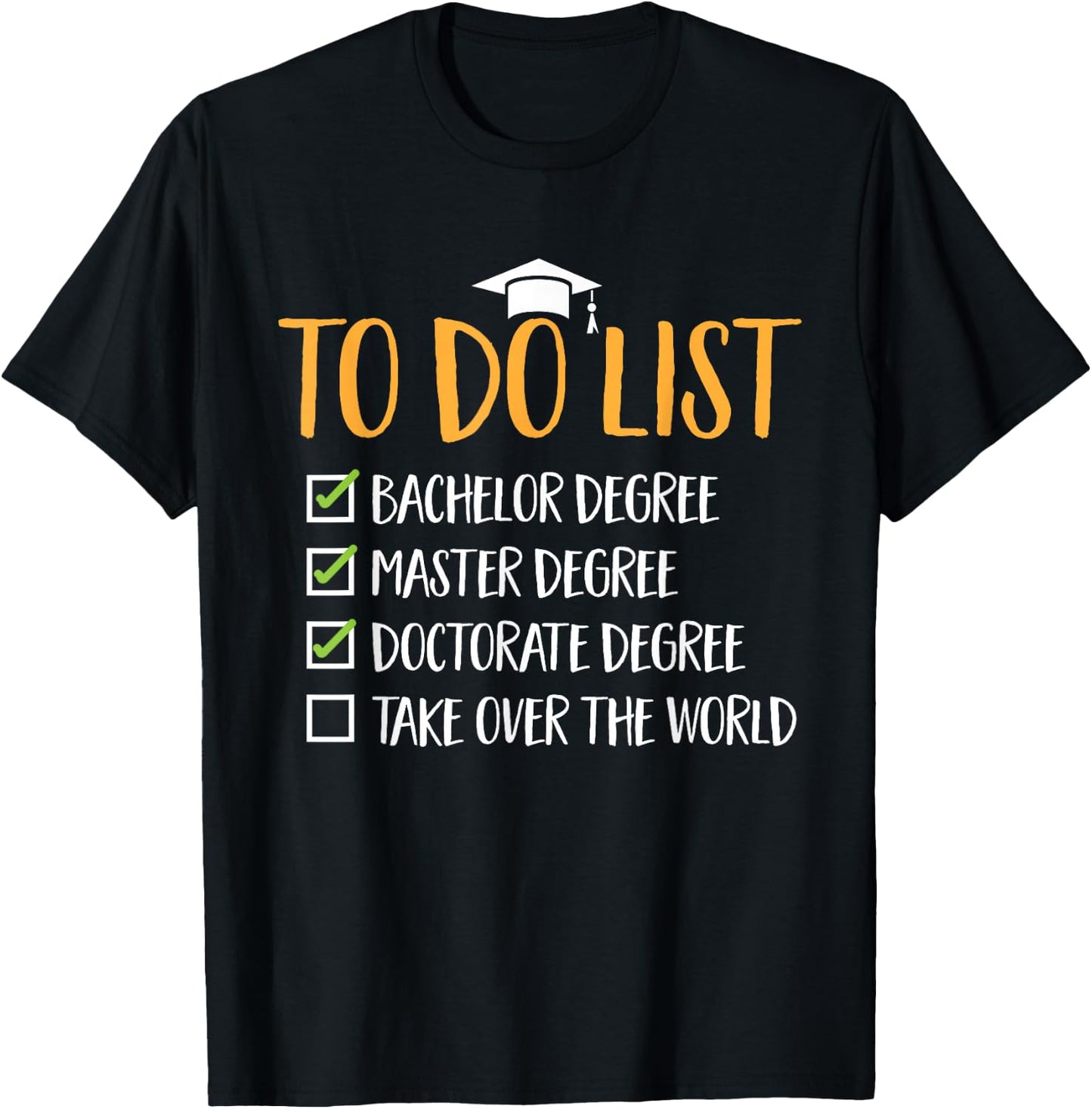 PhD Graduate Ph.D T-Shirt - T-Shirt | Black