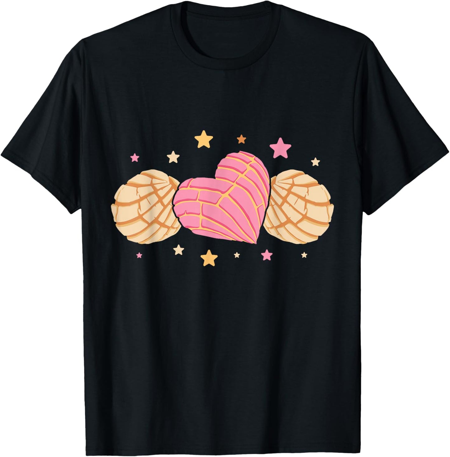 Conchas Pan Dulce Latina Mexican Mujer Concha Pastry T-Shirt - T-Shirt | Black