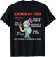 Put On The Full Armor Of God Bible Chapters For Kids T-Shirt - T-Shirt | Black