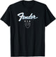 Fender U.S.A 96 MM Heavy Classic Guitar Pick Poster T-Shirt - T-Shirt | Black