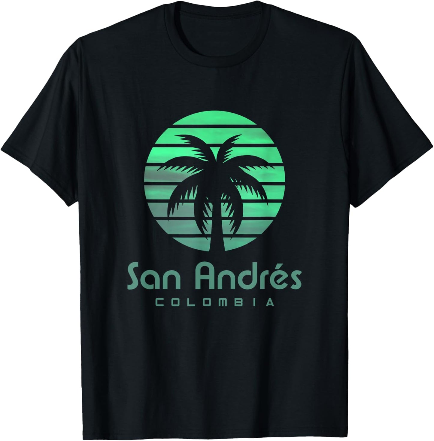 San Andres Colombia T-Shirt - T-Shirt | Black