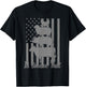 Id Smoke That Funny Grilling I'd Smoke That US Flag 4th July T-Shirt - T-Shirt | Black