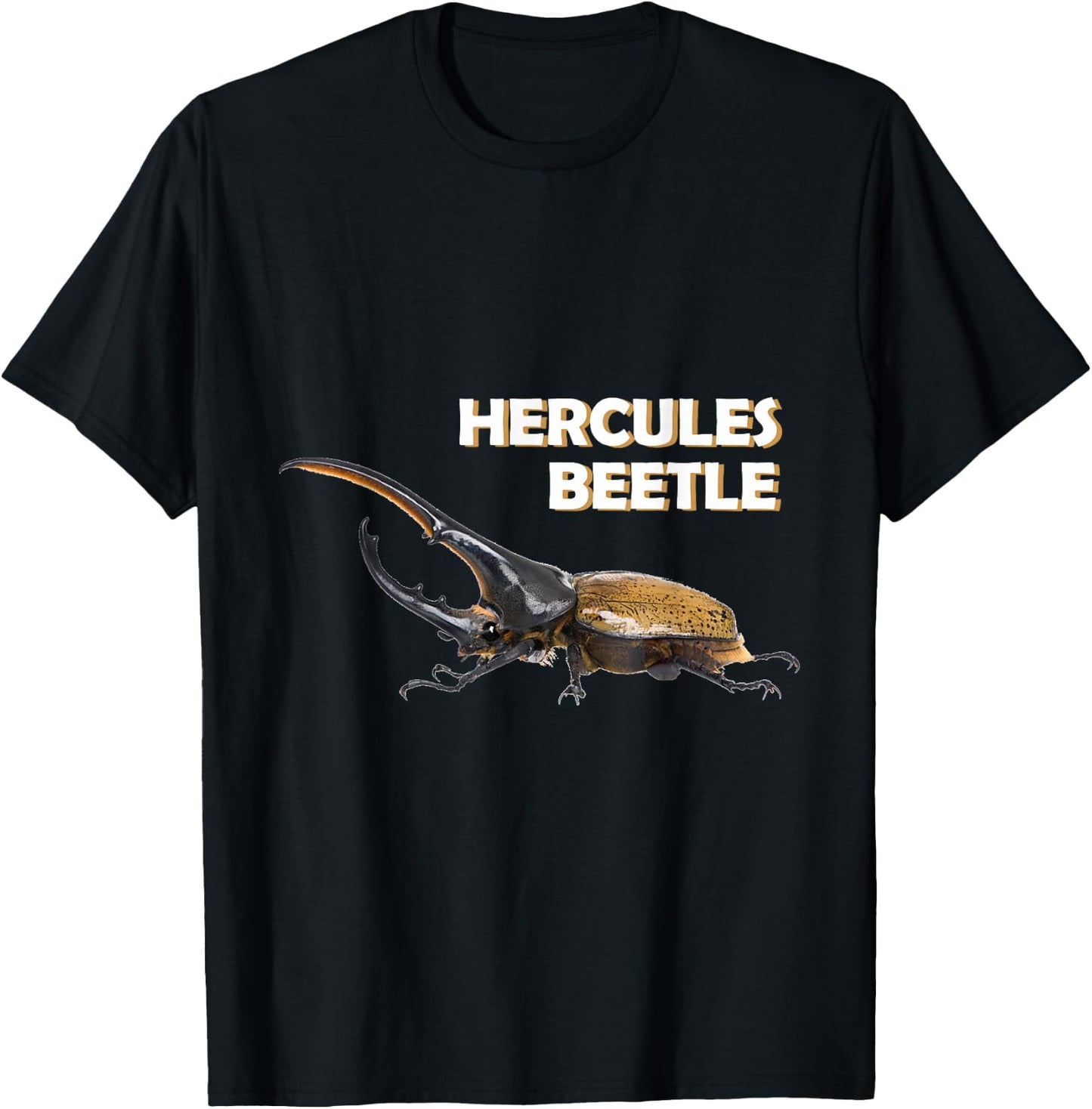 Hercules Beetle Bug Photo T-Shirt - T-Shirt | Black