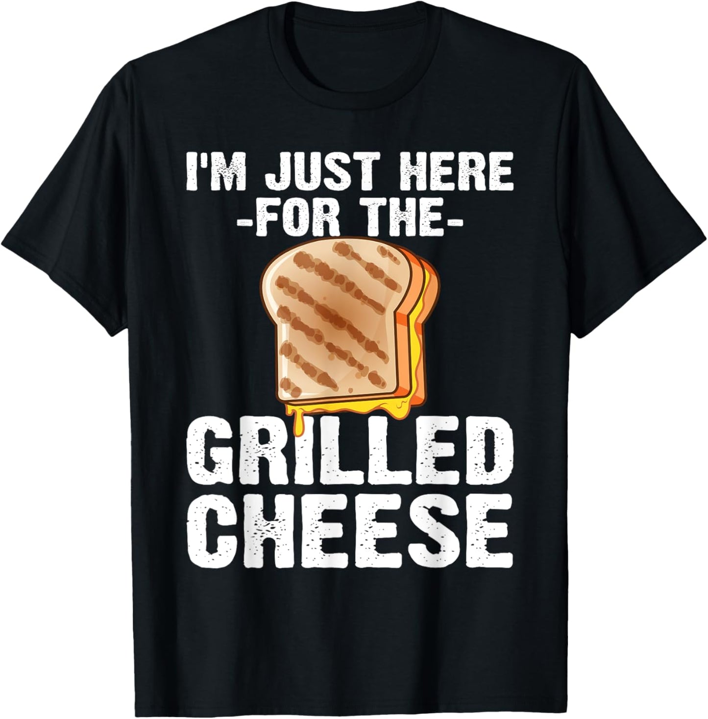 Cute Grilled Cheese Women Kids Grilled Cheese Lover T-Shirt - T-Shirt | Black