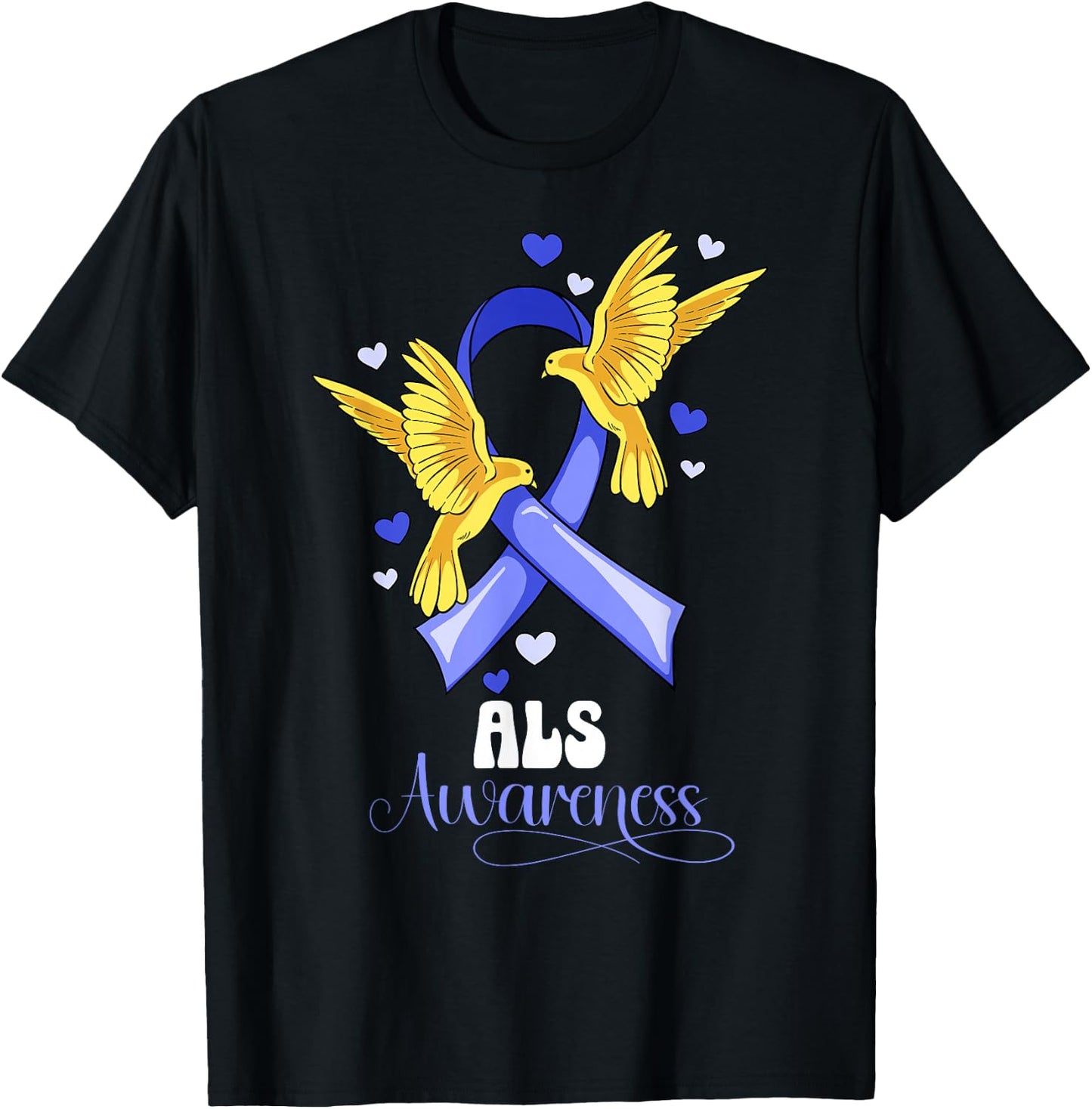 Als Awareness T-Shirt - T-Shirt | Black