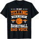 I'm Not Yelling This Is Just My Basketball Dad Voice T-Shirt - T-Shirt | Black