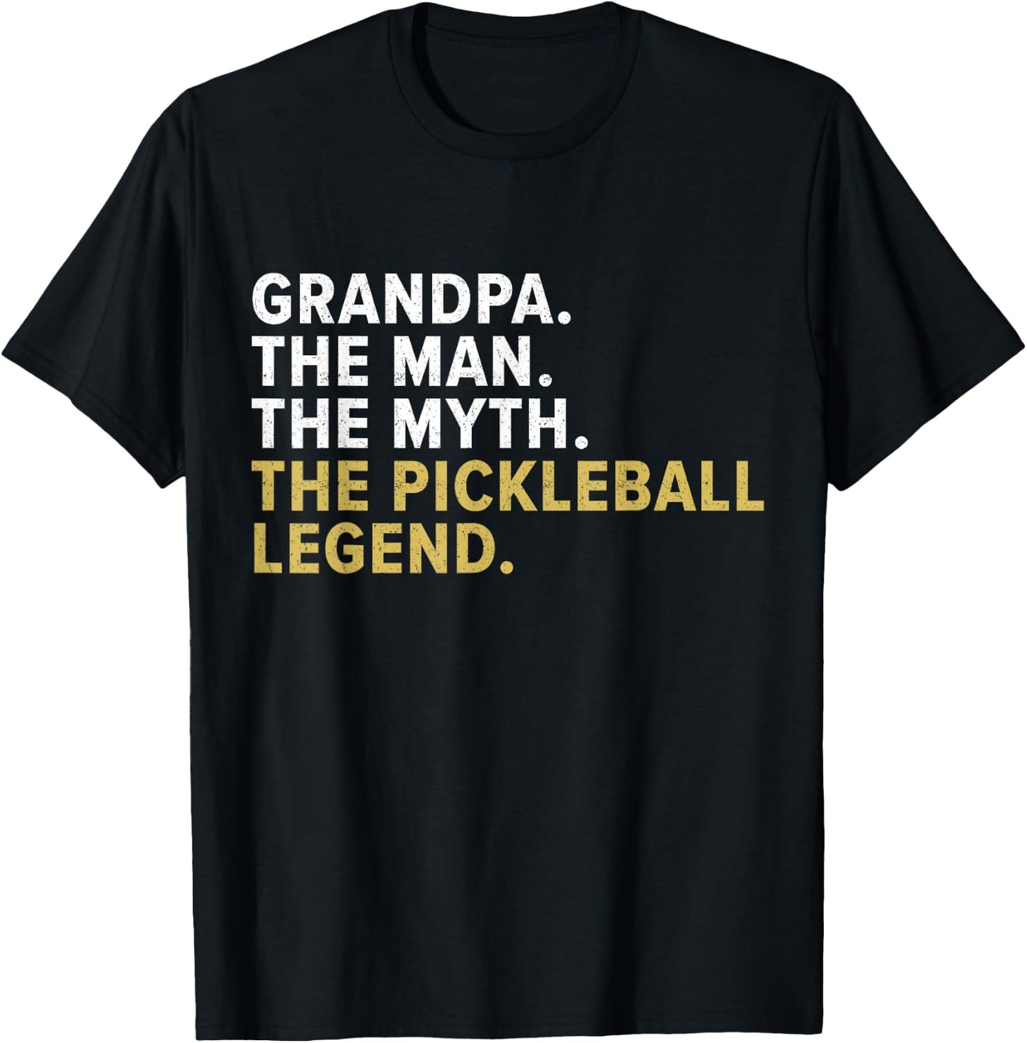 Funny Pickleball Shirts - Retirement Pickle Ball T-Shirt - T-Shirt | Black