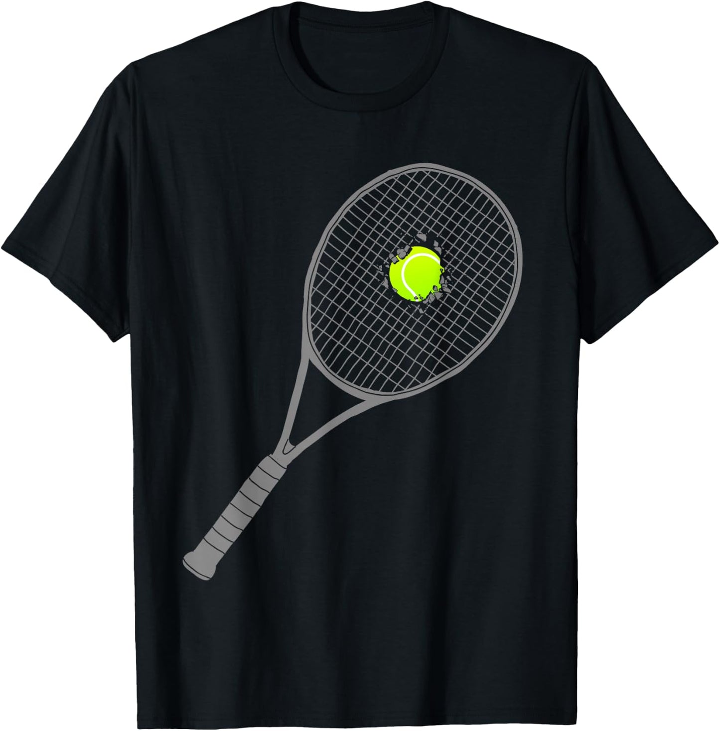 Tennis Apparel - Tennis T-Shirt - T-Shirt | Black