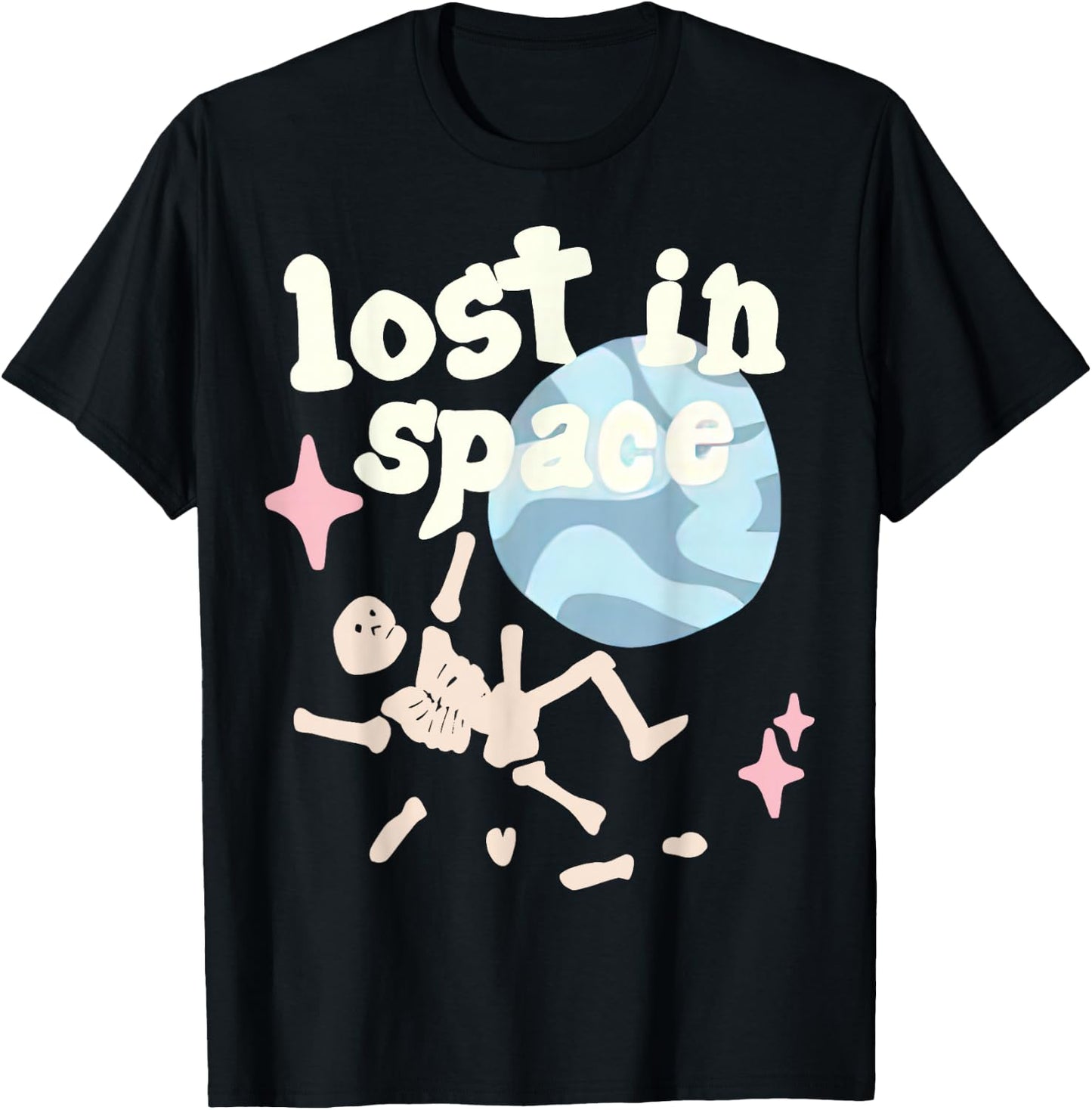 Broken Planet Lost in Space T-Shirt - T-Shirt | Black